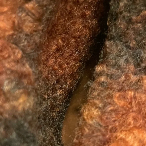 Ava & Viv Rust and Black Checkered Jacket - Picture 6 of 8